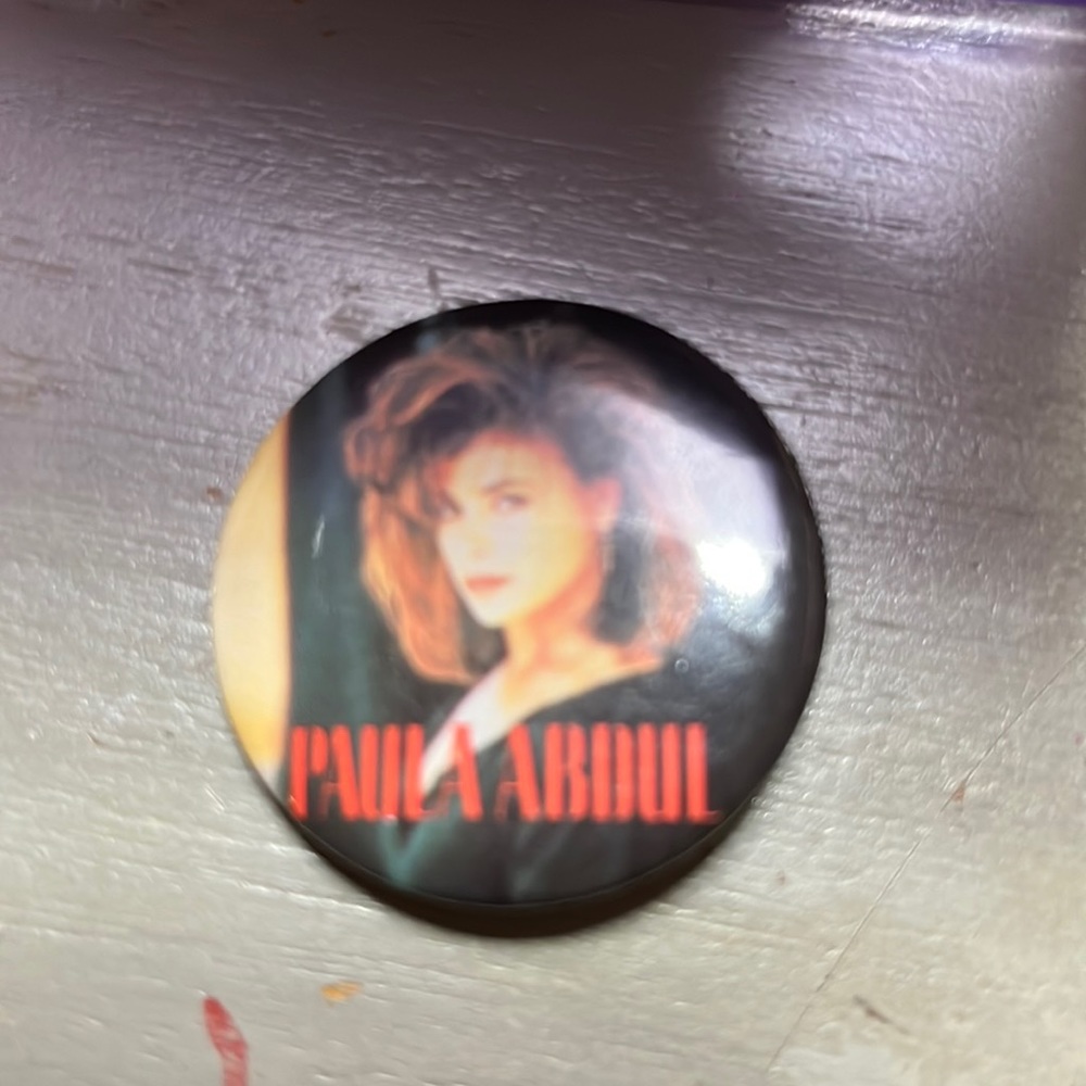 Paula Abdul pin